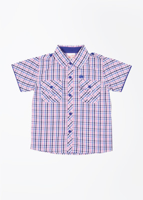 40% OFF on FS Mini Klub Boy's Checkered Casual Shirt