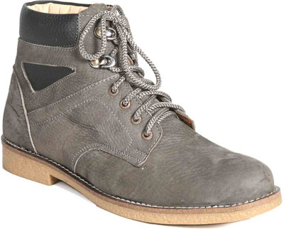 67% OFF on John Karsun Real Leather Tracking Boots