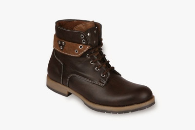 55% OFF on Bacca Bucci Brown cord cuff ankle boots Boots