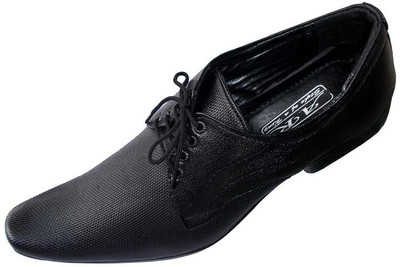 46% OFF on AR 111A_Black Lace Up Shoes