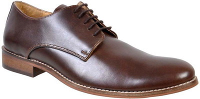 48% OFF on Hirel's Brown Leather Derby Lace Up Shoes 48% OFF on Hirel's Brown Leather Derby Lace Up Shoes