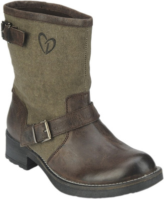 59% OFF on Delize BKR-303A-Brown Boots