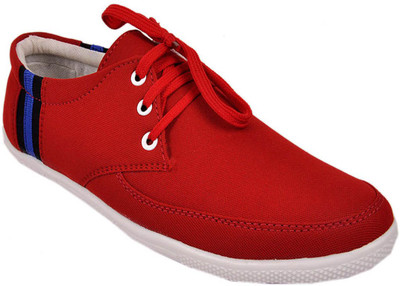 56% OFF on Nonch Le Red Lace Canvas Shoes 56% OFF on Nonch Le Red Lace Canvas Shoes