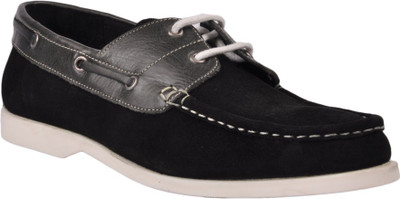 40% OFF on Pinellii Corvus Lace Up Black Casual Shoes