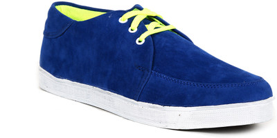 Golden Sparrow Blue Neon Casual Shoes Golden Sparrow Blue Neon Casual Shoes