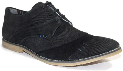 34% OFF on Guava Suede Leather- Black Casual Shoes 34% OFF on Guava Suede Leather- Black Casual Shoes