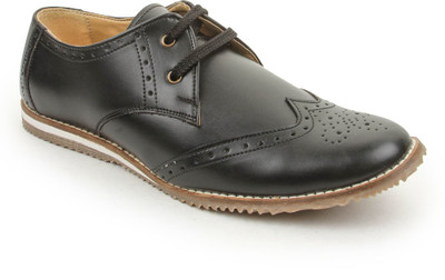 40% OFF on Bacca Bucci Black Corporate Casuals