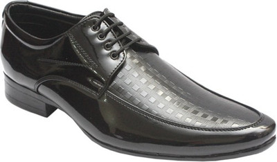 38% OFF on Jon Duglas Patent Leather Designer Lace Up Shoes
