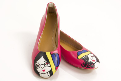 6% OFF on Al Artz Hand Painted Shoes Funky Casual Ballerina 6% OFF on Al Artz Hand Painted Shoes Funky Casual Ballerina