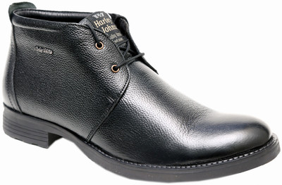 52% OFF on Harleyjones 1325 Black Lace Up Shoes