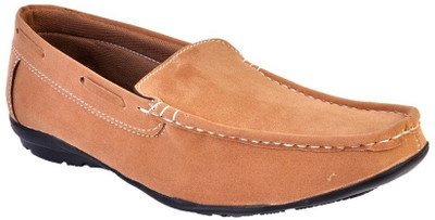 60% OFF on RJ Fashion Synthetic Tan Loafers