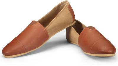 26% OFF on Funk Voug Tan Leather Look with Tan Suede Casuals