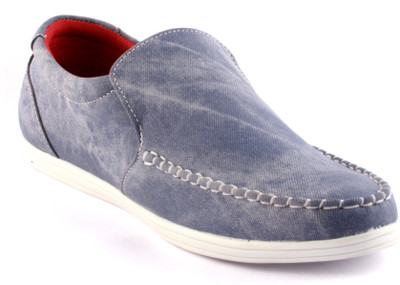 Zapatoz Blue Faded Loafers