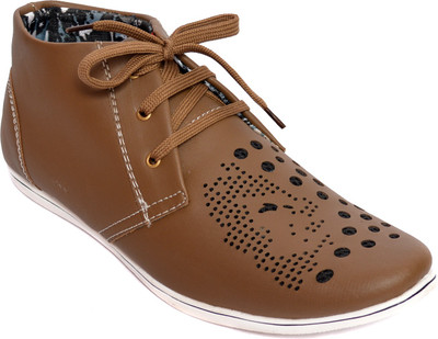 50% OFF on Kamil Brown Casual Shoes