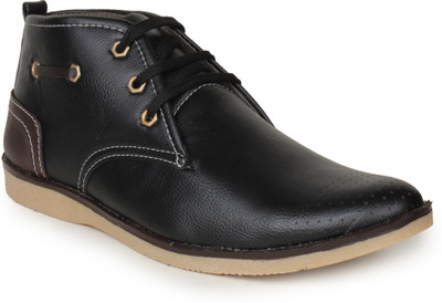 28% OFF on Histeria Yorky Black Men Casual Shoes