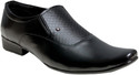 45% OFF on Oora Black Slip On Shoes