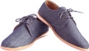 44% OFF on Bootcamp Blue Textured Casual Shoes