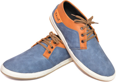 60% OFF on Kamil Blue Casuals Shoes