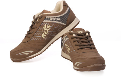 33% OFF on Ros 1018-Brown Walking Shoes