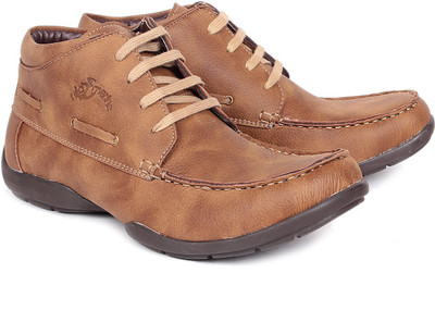 73% OFF on Red Marine Brown Lace Up Footwear Casual Shoes