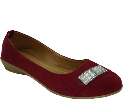 Just Flats Ladies Red SVSL-242 Bellies