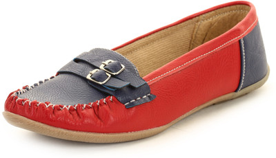 10% OFF on Select Red-Blue Loafers