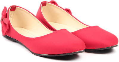 Do Bhai Red Closed Toe Bellies