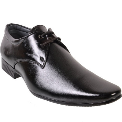 55% OFF on 24 Casuals Croco Lace Up Shoes