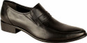 54% OFF on Salt N Pepper 14-697 Senator Black Slip On Shoes