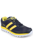 Leo-Max Navy-Yellow Men Sports Running Shoes Leo-Max Navy-Yellow Men Sports Running Shoes