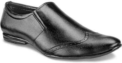 20% OFF on Yepme Men - Black Slip On Shoes