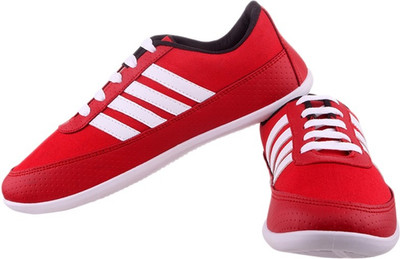 40% OFF on Shoestriker Red Stripess Canvas Shoes 40% OFF on Shoestriker Red Stripess Canvas Shoes
