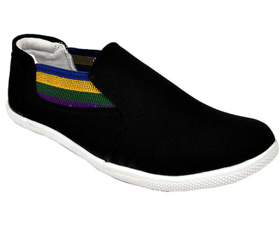56% OFF on Nonch Le Black Slip-on Casual Shoes