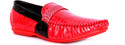 68% OFF on IShoes Hot Red Loafers