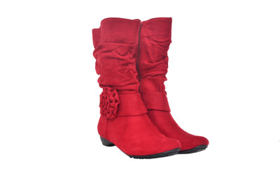 44% OFF on Pinza Red Christmas Boots