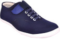 56% OFF on Nonch Le Navy Blue Canvas Shoes