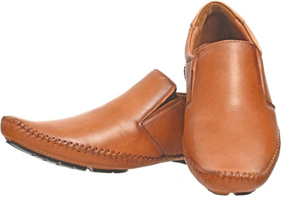 75% OFF on Mori Driving 100 % Leather Only Royal Style Tan Casual Shoes
