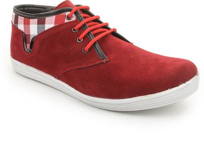 55% OFF on Bacca Bucci Red Casuals