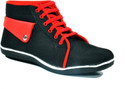 58% OFF on Big Wing Fashionable Black & Red Sneakers 58% OFF on Big Wing Fashionable Black & Red Sneakers