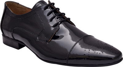 51% OFF on Hirel's Men Black Patent Oxford Lace Up Shoes 51% OFF on Hirel's Men Black Patent Oxford Lace Up Shoes