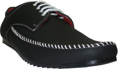 44% OFF on Winkel Black Casual Shoes