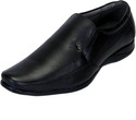 50% OFF on Shoebook Black Leather Slip On