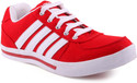 John Mart Striker Red White Casuals Shoes