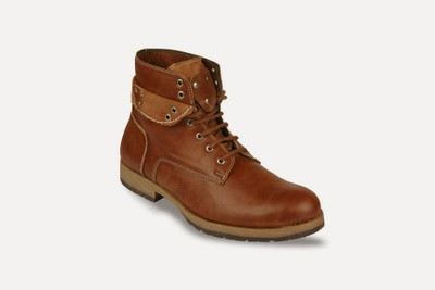 55% OFF on Bacca Bucci Beige cord cuff ankle boots Boots