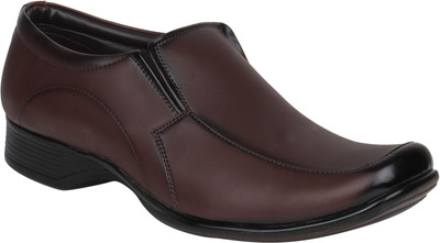 26% OFF on Do Bhai 3383-Brown Slip On