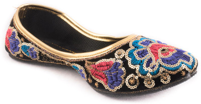 62% OFF on Forever Footwear Sargam Marwari Mojaris