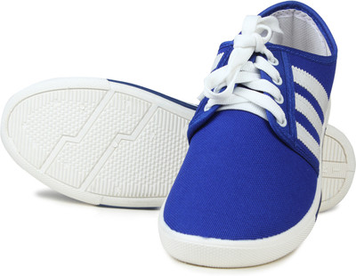 70% OFF on Gasser Matrixblue Canvas Shoes