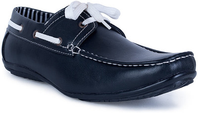 U.S. Polo Assn. Women's Agnes Black Boat Shoe