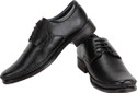 Blak PU Lace Up Shoes