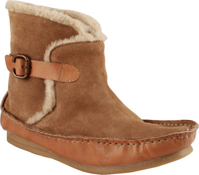 55% OFF on Salt N Pepper 11-382 Ozone Sand Beige Boots
